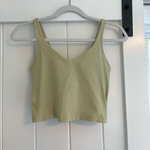 Lululemon Athletica Align Top in Sage Green. Size 4. Worn once. Originally $68.